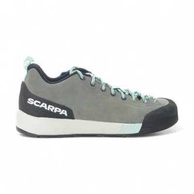 Scarpa Women's Gecko Mid Grey/Aqua Hiking Shoes 72602-352