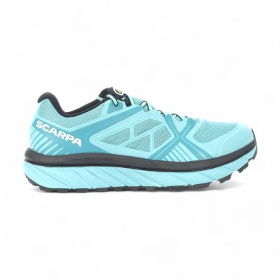 Scarpa Women's Spin Infinity  Atoll/Scuba Blue Trail Running Shoes 33075-352