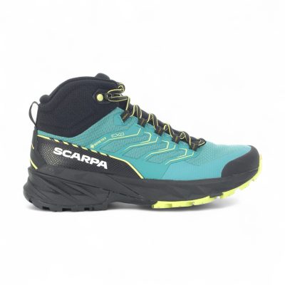 Scarpa Women's Rush 2 Mid GTX Baltic Blue/Sunny Lime Hiking Boot 63132-202
