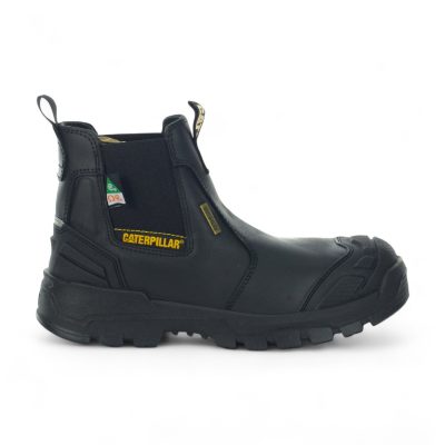 Caterpillar Men's Striver XL Chelsea Black Steel Toe CSA Work Boots P726497