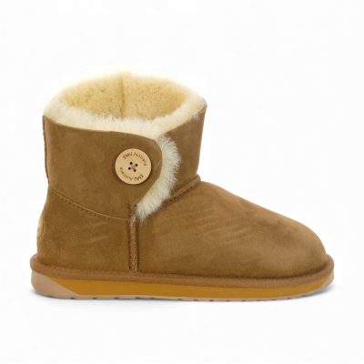 Emu Australia Women's Valery Mini Chestnut Booties W10951.CHES