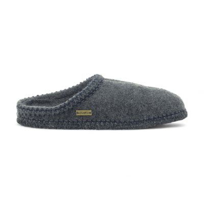 Haflinger Unisex AS Grey Slippers 611002.GREY