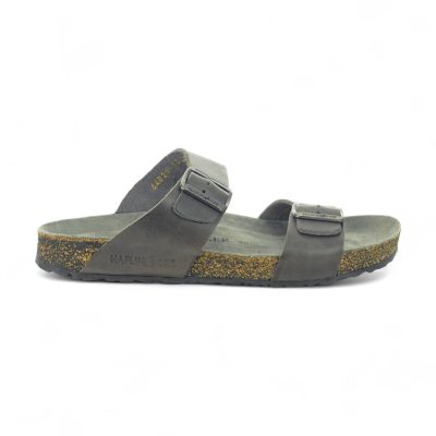 Haflinger Unisex Andrea Unlined Nut Brown Leather Sandals 819013.NUT