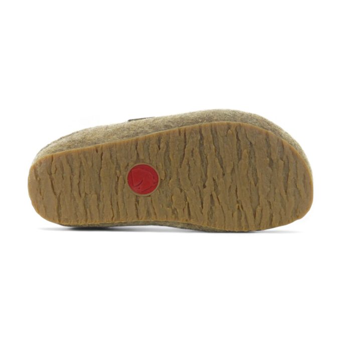 Haflinger Unisex Michl Earth Slippers 711033.EARTH - Image 4