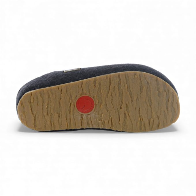 Haflinger Unisex Michl Graphite Slippers 711033.GRAPHITE - Image 4