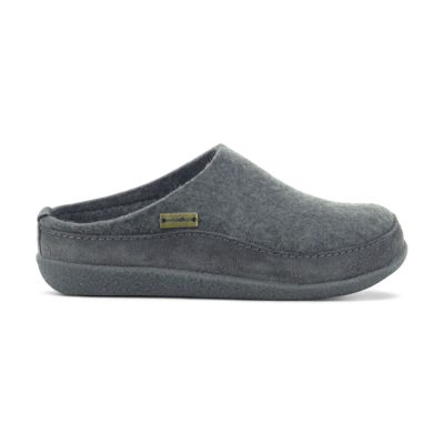 Haflinger Unisex Skane Grey Slipper 718025.GREY