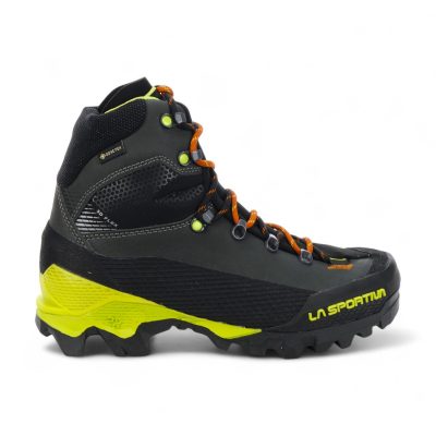 La Sportiva Men's Aequilibrium LT GTX Carbon/Lime Punch Mountaineering Boots 21Y-900729