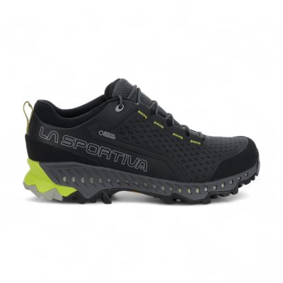 La Sportiva Men's Spire GTX Carbon/Apple Green Trail Running Shoes 24B-900705