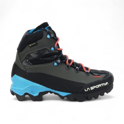 La Sportiva Women's Aequilibrium LT GTX Black/Hibiscus Mountaineering Boots 21Z-999402