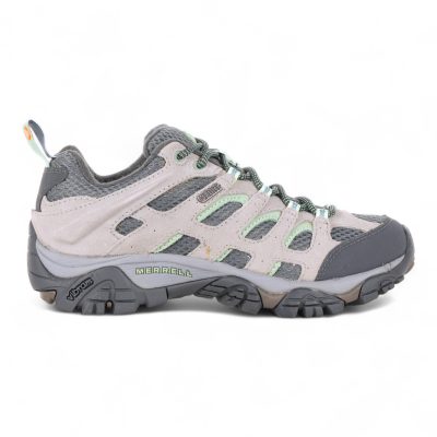 Merrell Women's Moab 2 Drizzle/Mint Waterproof Trail Shoes J24462W