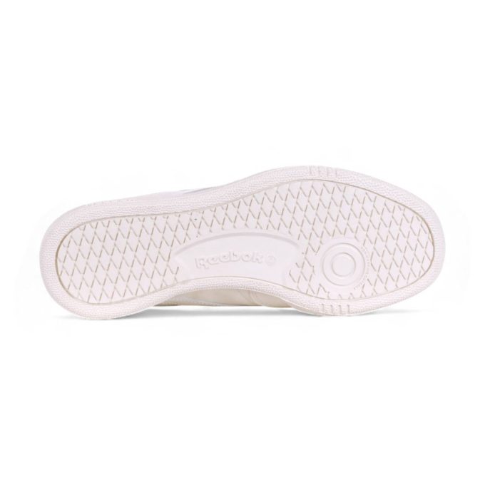 Reebok Men's Club C 85 Chalk/Navy/Flint Grey Metallic Sneakers 100209022 - Image 4