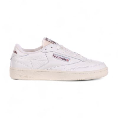 Baskets Reebok Club C 85 Vintage pour homme, coloris craie/albâtre/marron, référence 100007795