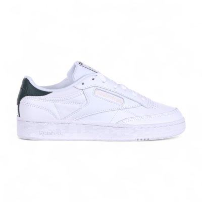 Reebok Men's Club C 85 White/Breakaway Green/Flint Grey Sneakers 100209023