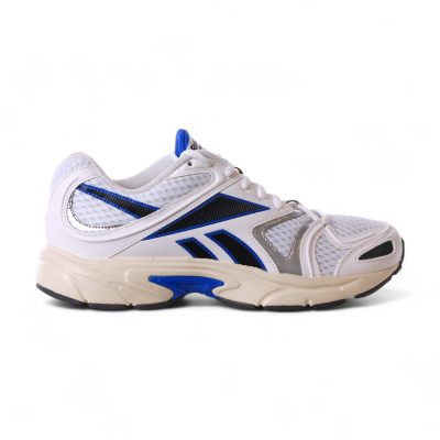 Reebok Men's Premier Road Plus White/Black/Optimum Blue Running Shoes 100209052