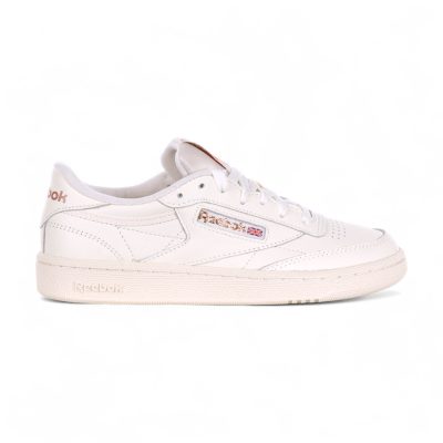 Reebok Women's Club C 85 Chalk/Rose Gold Sneakers 100025379