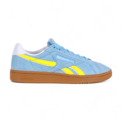 Reebok Women's Club C Grounds UK Blue/Acid Yellow Sneakers 100221373
