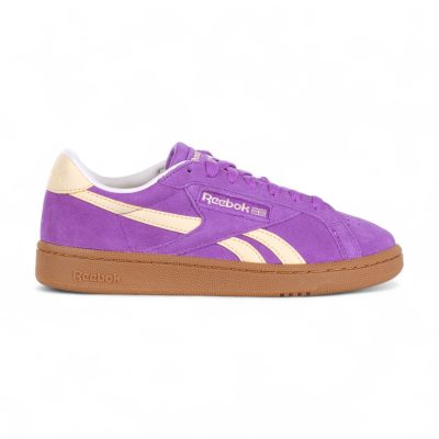 Reebok Women's Club C Grounds UK Purple/Yellow/Chalk Sneakers 100220814