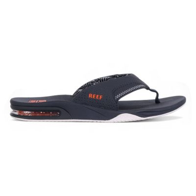 Sandales Reef Fanning Tropic pour homme, bleu marine/orange, référence CJ6751