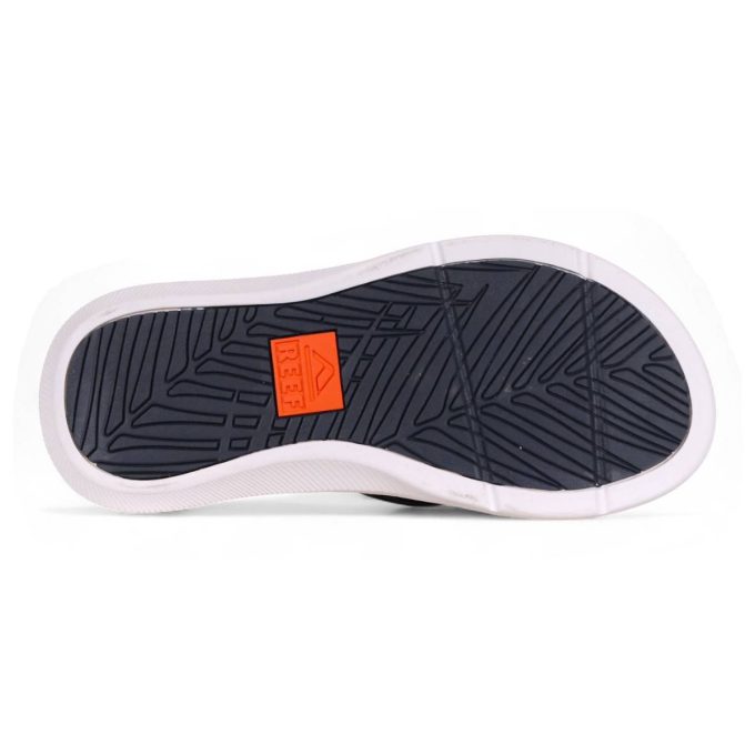 Reef Men's Santa Ana Navy/White/Orange Slides CJ6599 - Image 4