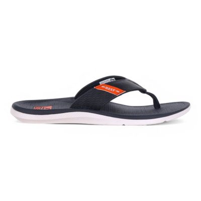 Sandales Reef Santa Ana pour homme, bleu marine/blanc/orange, référence CJ6599