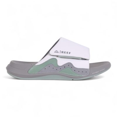 Sandales Reef Swell Cruiser pour homme, grises et vertes, référence CJ6222