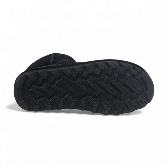 BEARPAW Women's Alyssa Black Ankle Boots - Image 4