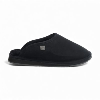 Emu Australia Men's Platinum Esperance Black Slippers MP10528.BLAK