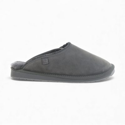 Emu Australia Men's Platinum Esperance Charcoal Slippers MP10528.CHAR