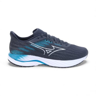 Chaussures de course Mizuno Wave Inspire 21 Odyssey pour homme, gris/blanc, référence 411492.9W00