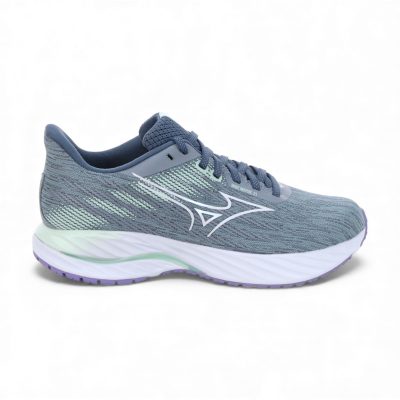 Chaussures de course Mizuno Wave Inspire 21 Tradewinds/Blanc pour femmes 411493.9T00
