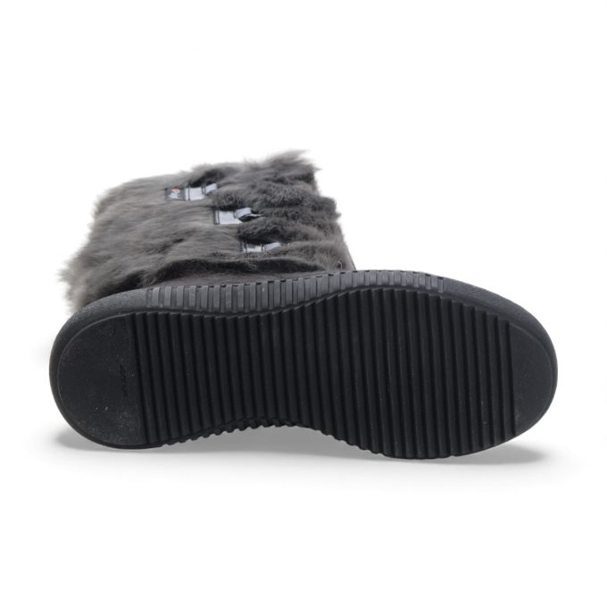 Pajar Women's Juliana Charcoal Fur Winter Boots - Image 4