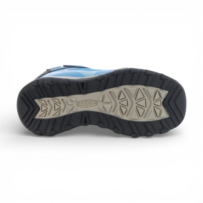 Keen Little Kids Wanduro Mid Fjord Blue/Fuschia Purple Waterproof Boots 1028017 - Image 4