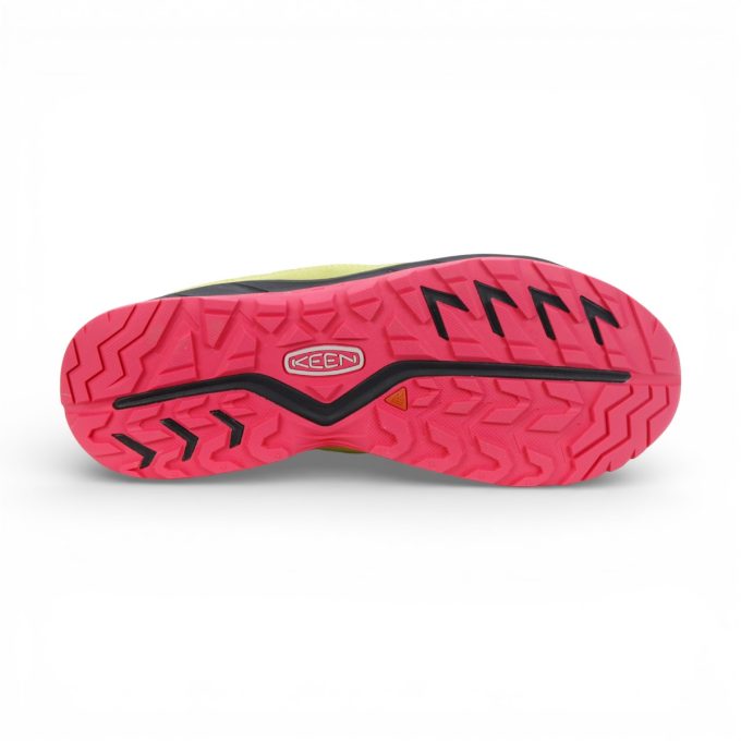 Keen Men's Hightrail EXP Faded Denim/Rouge Red Hiking/Trail Shoes 1030869 - Image 4