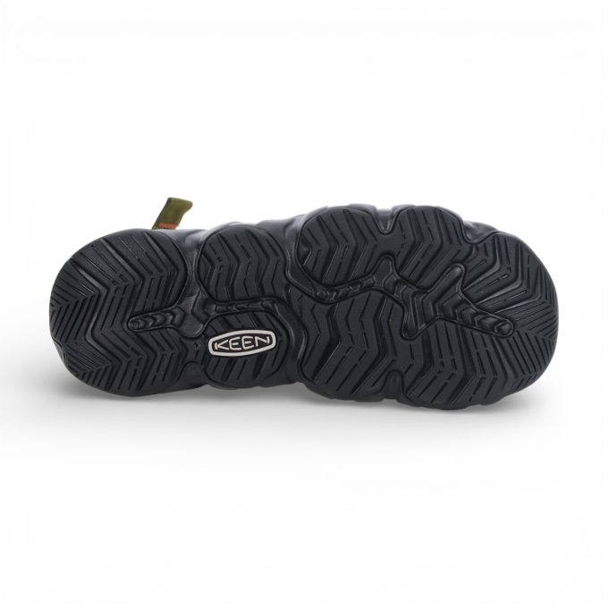 Keen Men's Hyperport Fisherman Dark Olive/Black Leather Sandals 1030722 - Image 4