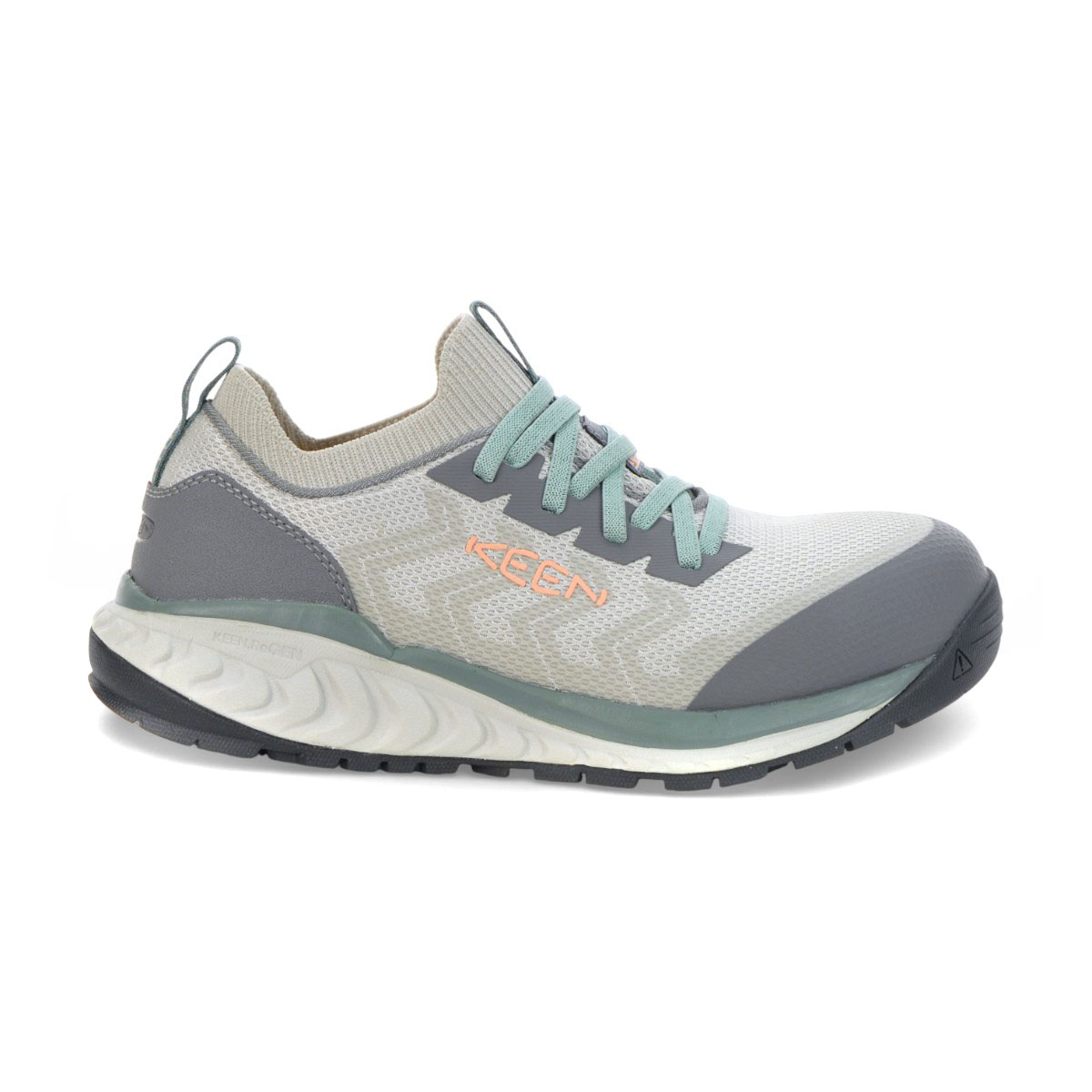 Chaussures de travail Keen Arvada Shift CSA pour femmes, gris acier/gris granit, embout carbone, référence 1028800