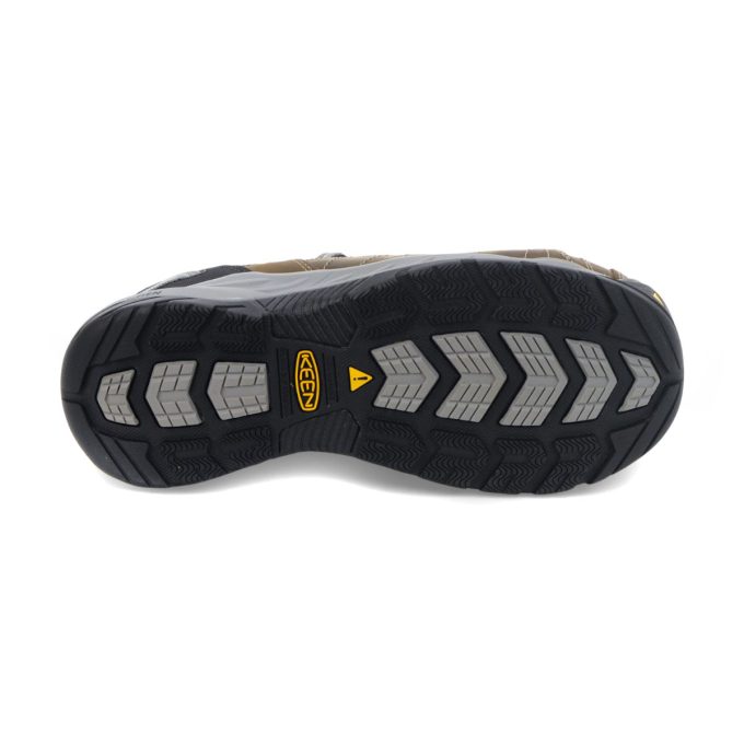 Keen Women's Flint II CSA Cascade Brown/Surf Spray Steel Toe Work Shoes 1026376 - Image 4