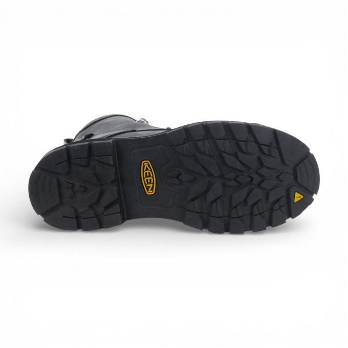 Keen Women's Seattle 8" Black/Steel Grey CSA Aluminum Toe Work Boots 1022170 - Image 4