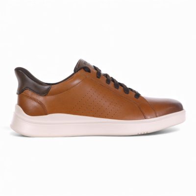 Baskets à lacets Rockport Tristenl2 pour homme, couleur British Tan