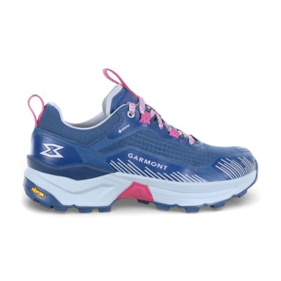 Garmont Women's 9.81 Engage GTX Corsair Blue/Raspberry Pink Hiking Shoes
