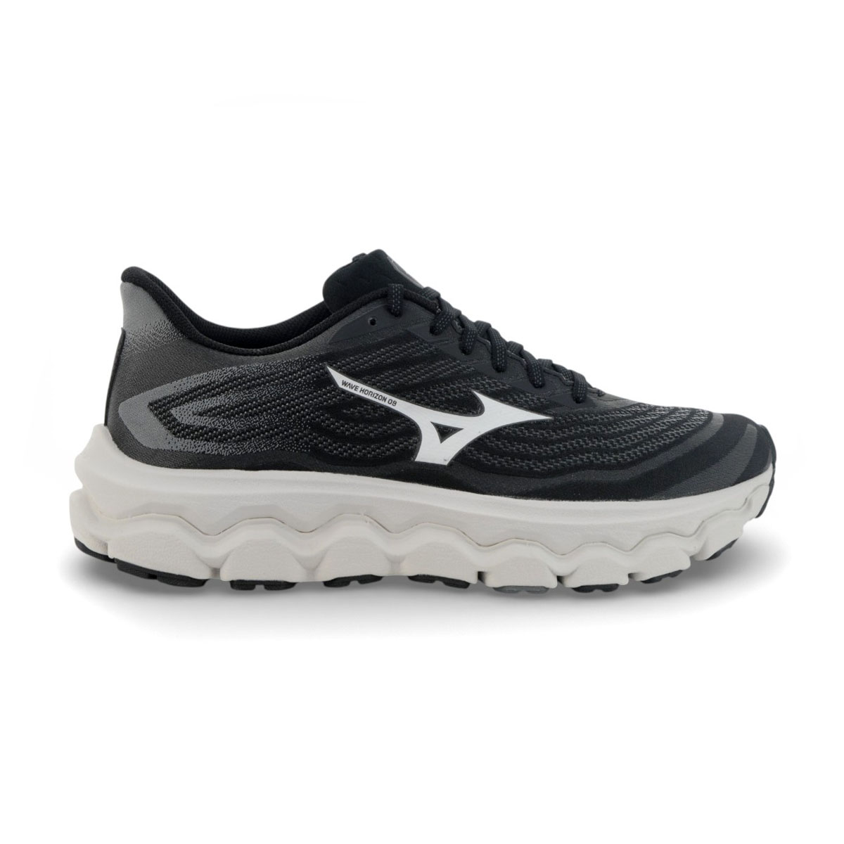 Mizuno Men's Wave Horizon 8 Black/White Running Shoes