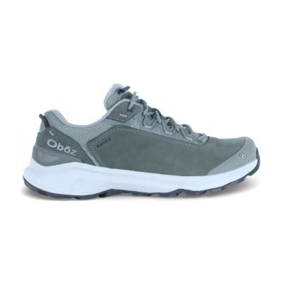 Oboz Men's Cottonwood Low Hazy Grey Hiking Shoes 78201.10179