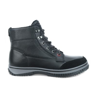 Pajar Galver Black Men's Leather Winter Boots