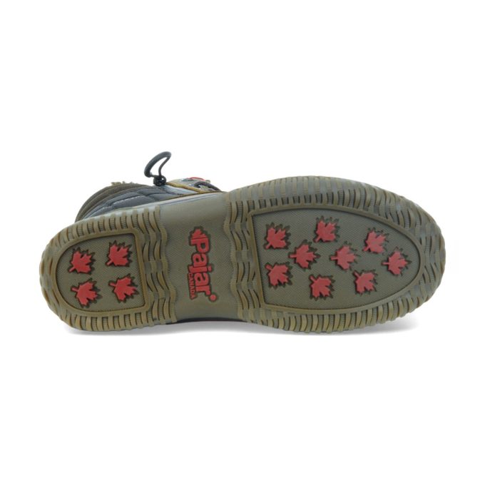 Pajar Trooper 3.0 DarkBrown/Black, Men's Lace Up Boot w/Zip - Image 4