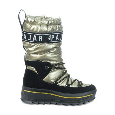 Pajar Women's Galaxy High Golden Stellare, Women's High Pull On Boot w/inside zip