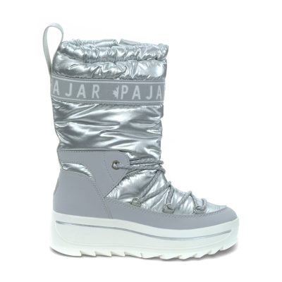 Pajar Women's Galaxy High Silver Women's High Pull On Boot w/inside zip
