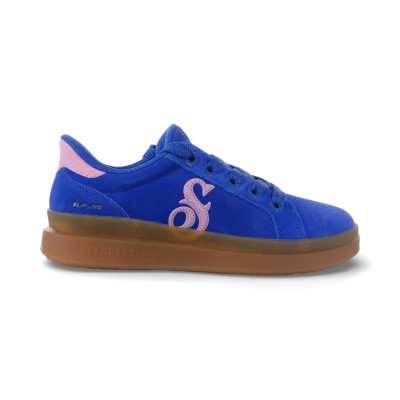 Skechers x Snoop Dogg Women's Courtside - Cali Girlz Blue/Pink Sneakers 186100.BLPK