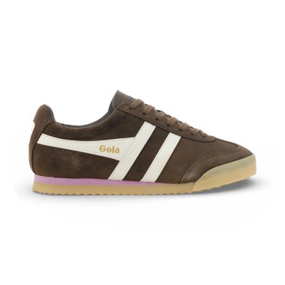 Gola Women's Apollo Dark Brown/Off White/Dusty Rose/Gum Sneakers CLB777TW