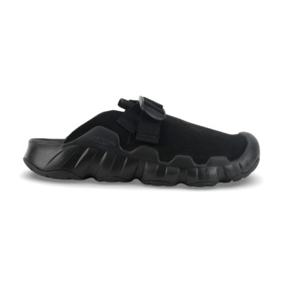 Keen Men's Hyperport Black/Black Leather Clog 1030766