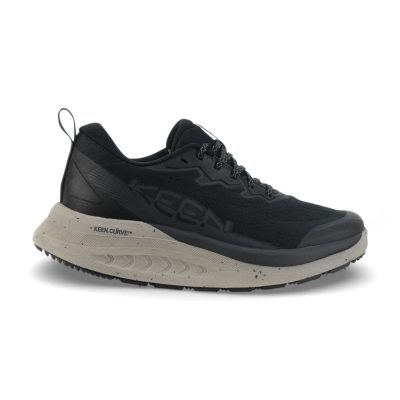 Keen Men's WK400 Black/Vapor Walking Shoes 1030260