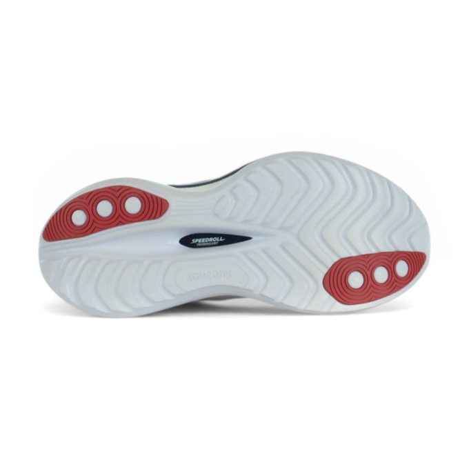 Saucony Men's Endorphin Trainer White/Navy Running Shoes S20996-110 - Image 4